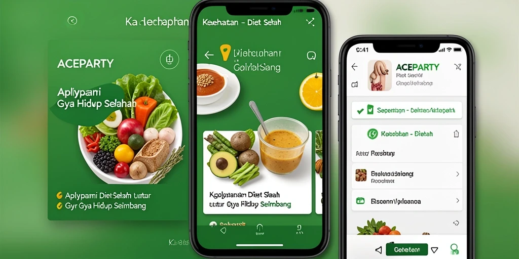 Antarmuka aplikasi ACEPARTY yang ramah pengguna dan fungsional.