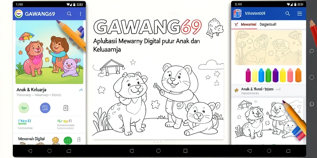 Tampilan antarmuka GAWANG69 dengan fitur mewarnai digital yang interaktif.