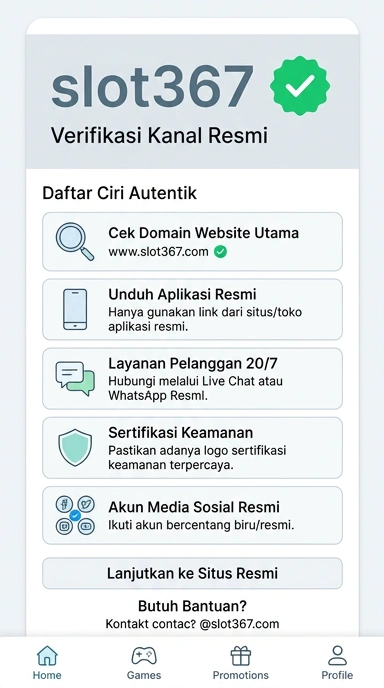 Kanal Resmi Slot367 untuk Pengguna Android Indonesia
