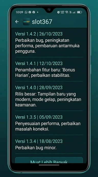 Riwayat Versi slot367 untuk Pengguna Android